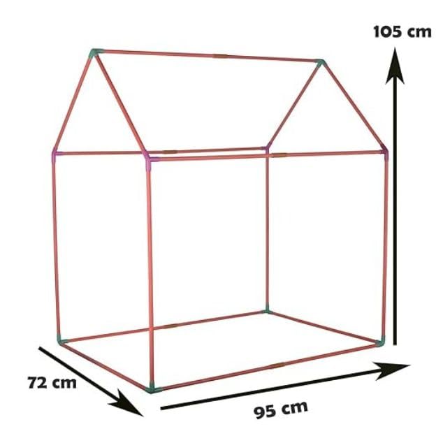 Kids Jungle Tent House | Foldable Playhouse for Boys & Girls (2–6 Years)