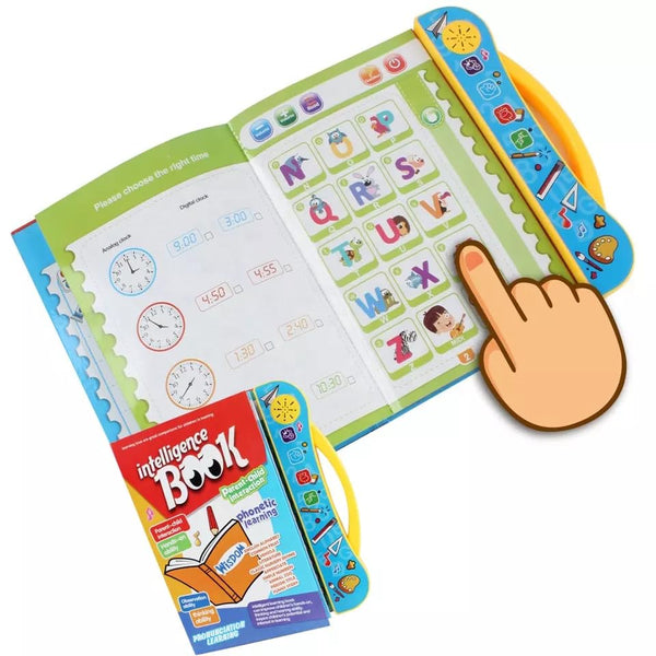 Smart Phonics ABC & 123 Sound Book for Kids | Interactive Musical Learning Toy | Early Education E-Learning Book for Toddlers