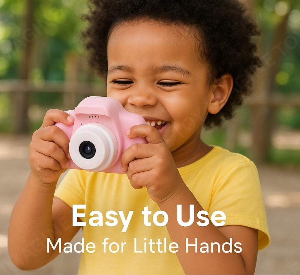 Kids Digital Camera | 1080p Video & 3.0MP Photos | 2-Inch Screen, USB Rechargeable & Portable | Fun Mini Toy Camera for Boys & Girls Age 3–10
