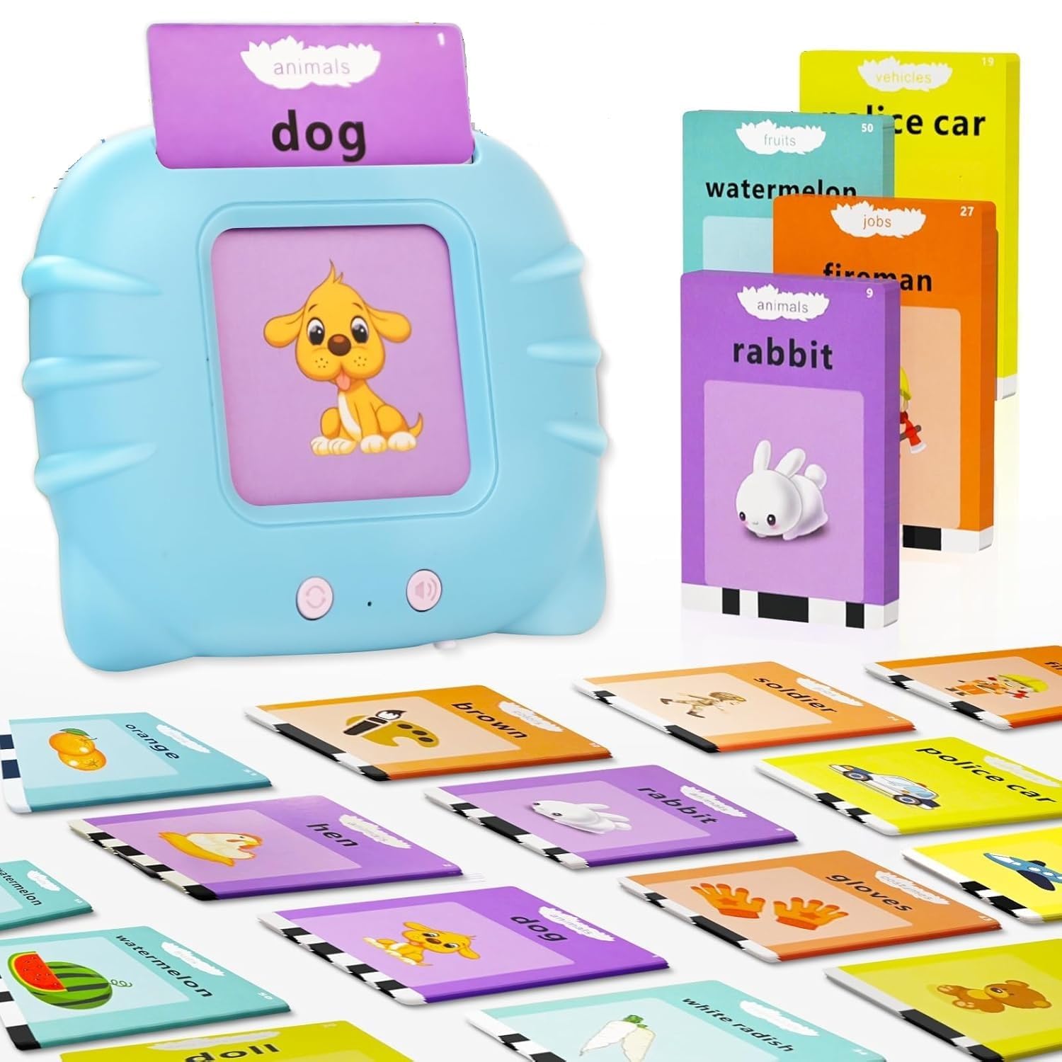 Talking Flash Cards for Toddlers | Language Learning Toy (2–5 Years)
